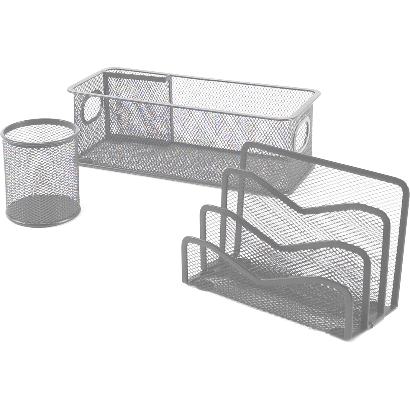 VESTIAMO CASA - Set Organizer da scrivania - set 3 pezzi